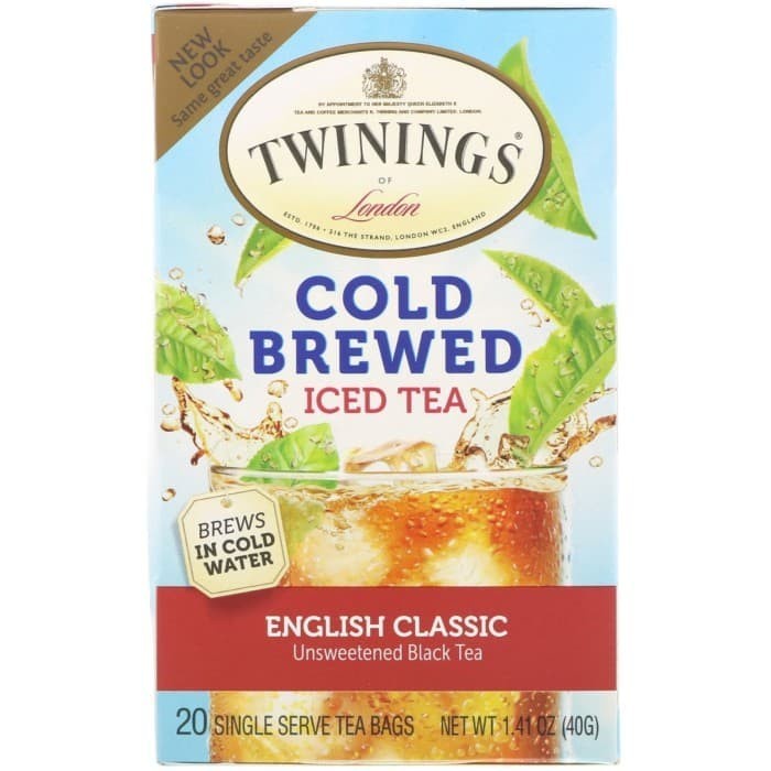 

Twinings Of London Cold Brewed Iced Tea English Classic 20X2 Gram