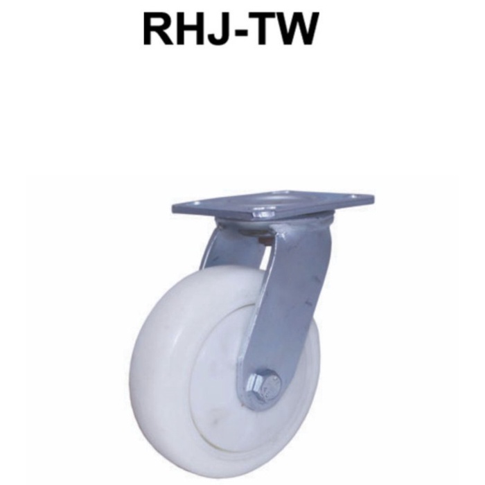 

Roda Troli Trolly Nylon Nilon 4 Inch Heavy Duty Hidup Swivel Rhj