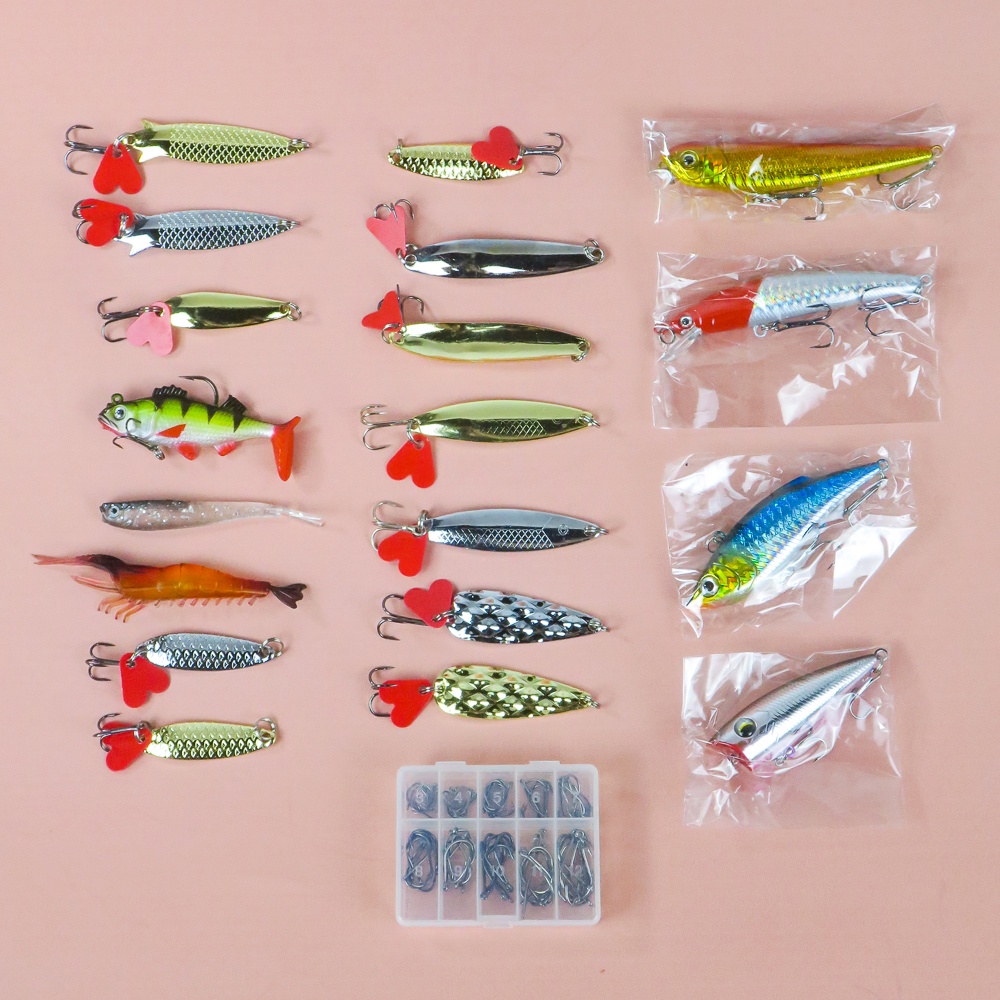 TERMURAH TaffSPORT Umpan Pancing Ikan Set Fishing Bait Kit - BMKT-02 JM