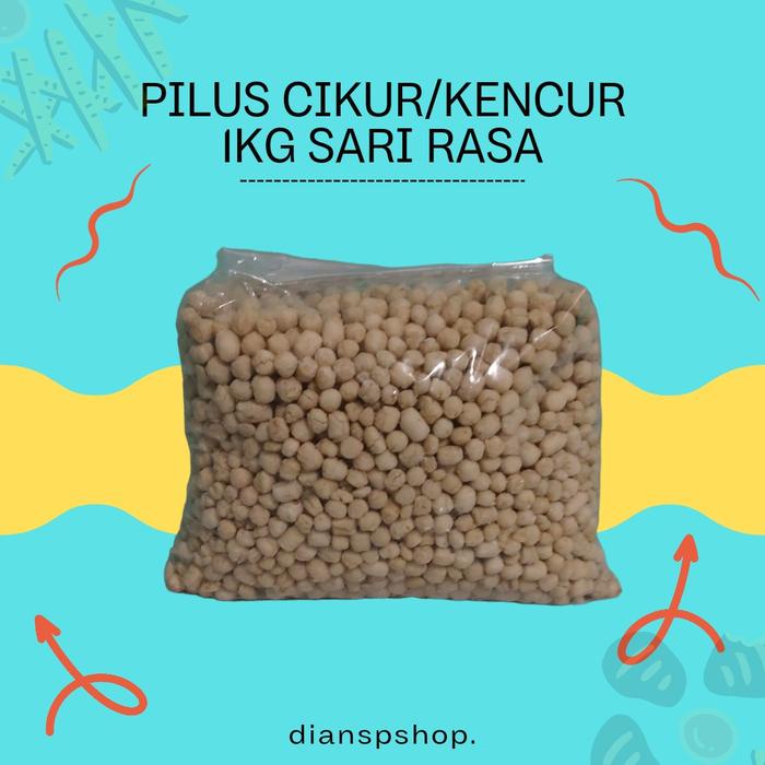 

Pilus cikur kencur Garut Sari Rasa 1kg Toping baso aci dan seblak