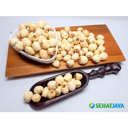 

Biji Teratai/ White Lotus Seed / Lian Zhi / Lienci / Lien Ci 100 gram