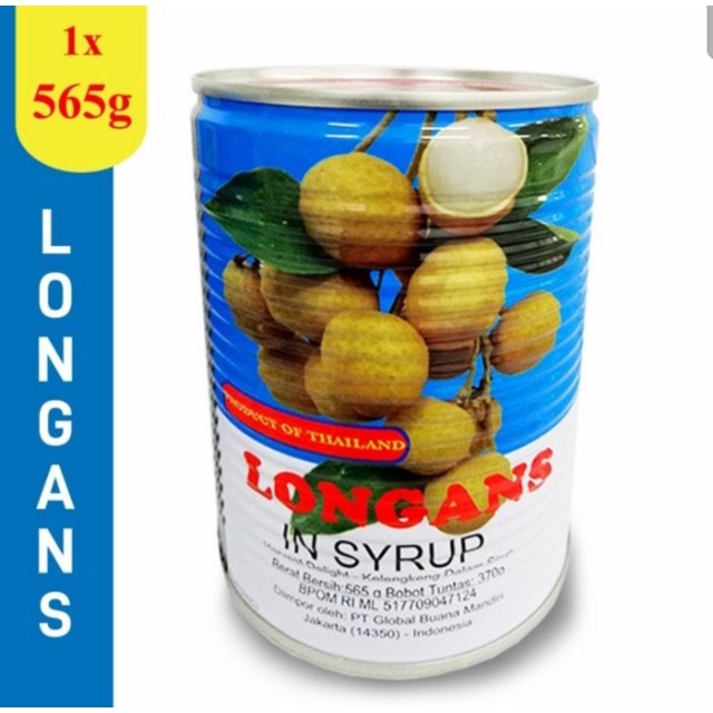 

Longan In Syrup / Longan Kaleng Satuan / 1 Pcs