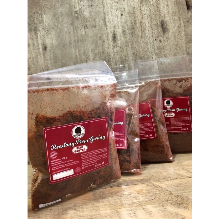 

Rendang Paru Kering Garing Siap Saji Cap Jajanan Eyang WIwiek - 100gr