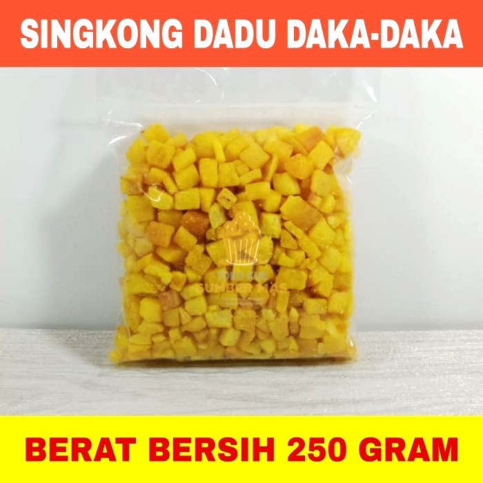 

DAKA DAKA SINGKONG GANEPO SINGKONG KOTAK KUNING RENYAH TERLARIS 250GR