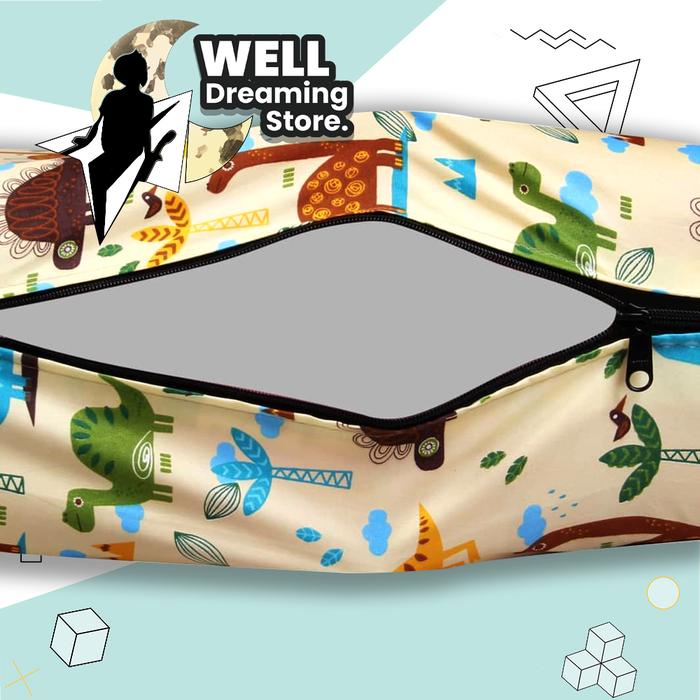 SARUNG KASUR BUSA RESLETING POLOS 80X200X15 - 80X200X20 SPREI RESLETING 80X200