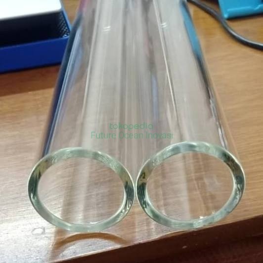 ORIGINAL.. PIPA KACA - TABUNG KACA - GLASS PIPA KACA 8 13 19 MM