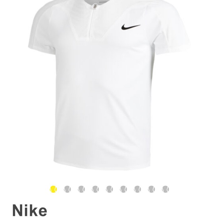JERSEY KAOS POLO TENNIS TENIS NIKE COURT DRI-FIT ADVANTAGES HENLEY SLAM, JANNIK SINNER WIMBLEDON