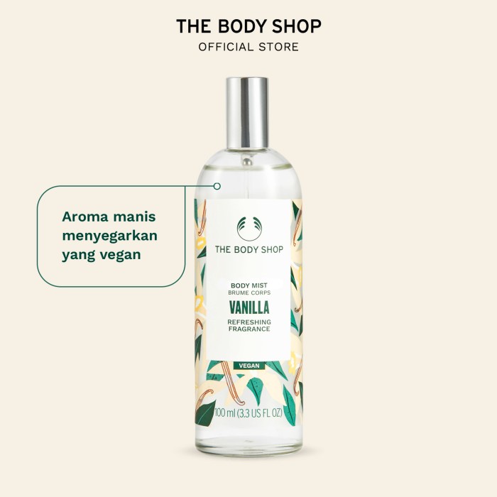 [BestSeller] The Body Shop Vanilla Body Mist