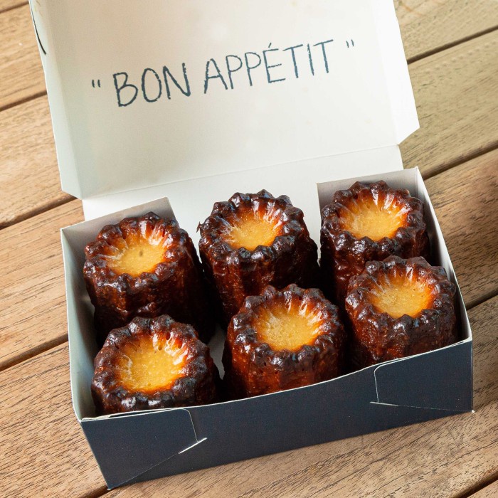 

Canele Kue Manis Box isi 6pcs