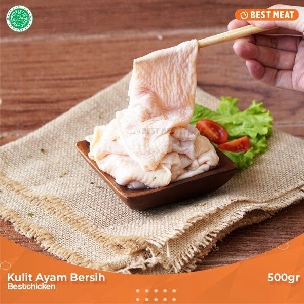 

(BestSeller) kulit ayam 500 gram bersih
