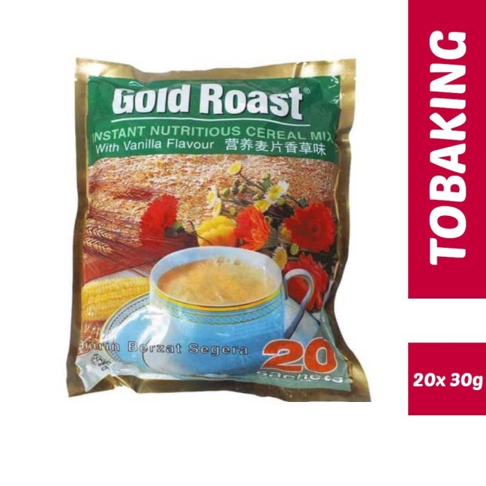 

(BestSeller) Gold roast cereal vanilla isi 20 x 30gr sereal vanila instant
