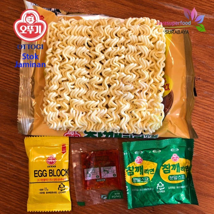 

(BestSeller) Ottogi Sesame Ramen 115g/Mi Ramen Rasa Wijen Asli Korea