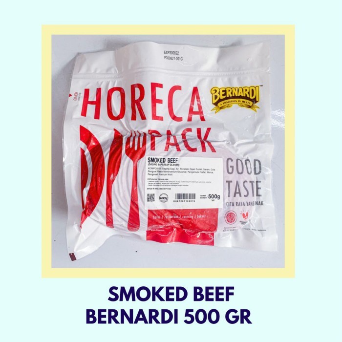 

(BestSeller) Bernardi Smoke Beef 500 gr
