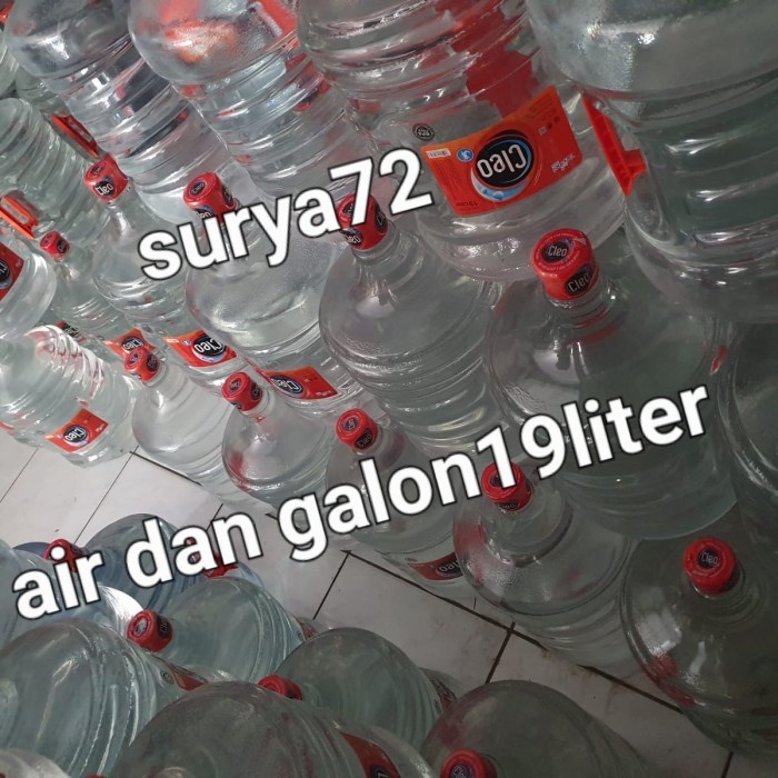 

(BestSeller) GOJEK GRAB AJA, 1 GALON CLEO AIR DAN GALON AIR MINUM DALAM KEMASAN GAL