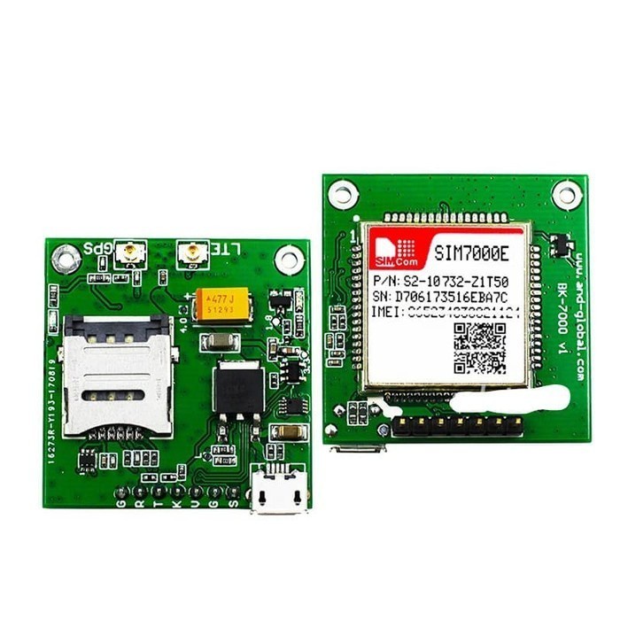 Module Sim7000E Supporting Lte Cat-M1(Emtc) And Nb-Iot