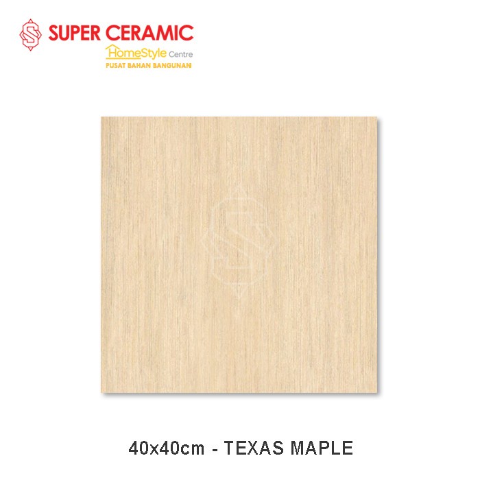 Milan 40X40 Keramik Dinding Lantai - Texas Maple