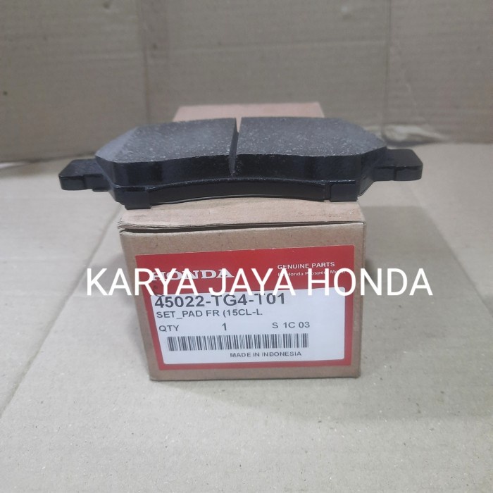 Kampas Rem Depan Brio, Jazz 2003-2007, New City 2003-2007 Asli Honda