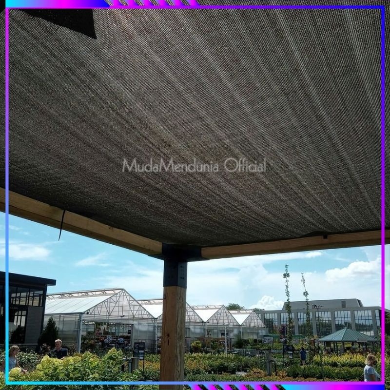 Paranet Nylon Nilon 85% Lebar 3 Meter Shading Net Import
