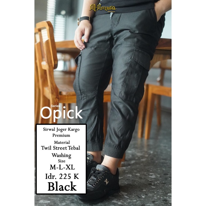 celana sirwal cargo al amwa joger