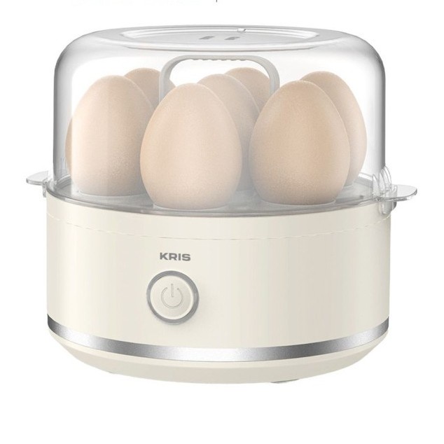 KRIS ALAT PEREBUS TELUR 7 SLOT 350 WATT - PUTIH EGG BOILER STEAMER ELECTRIC MESIN REBUS TELUR