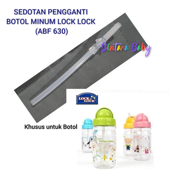 Mari- Sedotan Pengganti Botol Minum Anak Lock n Lock Straw