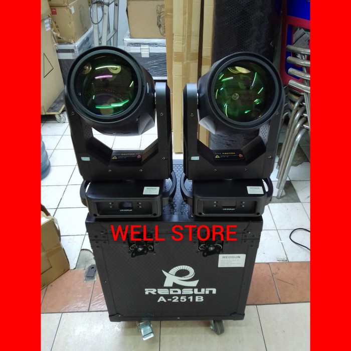 Moving Head Beam 251B Redsun - Beam 250W Redsun Original