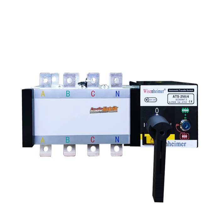 Wisenheimer Motorized Change Over Switch 4P 250 Ampere /COS/Ohm Saklar