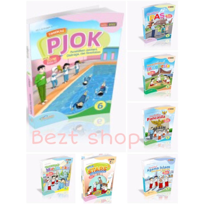 

terbaru !!! buku paket kelas 6 sd/mi kurikulum merdeka - pustaka mulia ready