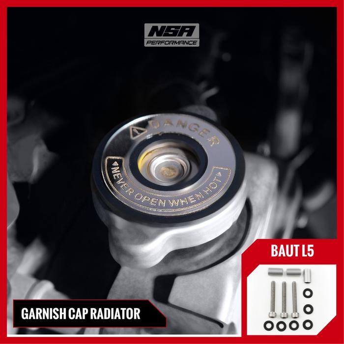 NSA COVER RADIATOR VARIO 125 - 150 PCX 150 ADV 150 CYPHER CARBON NSA TUTUP RADIATOR VARIO 125-150
