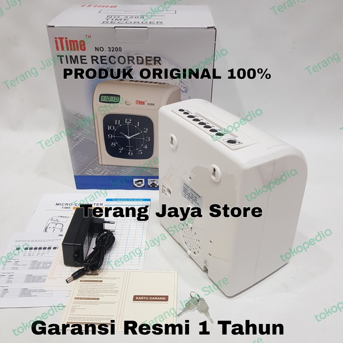 Terbaik Mesin Absen Ceklok Kozure Kzt-1200 Mesin Absen Manual Kozure Kzt-1200