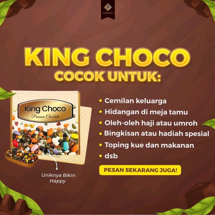 

terbaru !!! king choco coklat kerikil premium turki ready