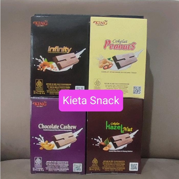 

terbaru !!! paket coklat compound mix infinity dking (almond, peanut, cashew, hazelnut) ready