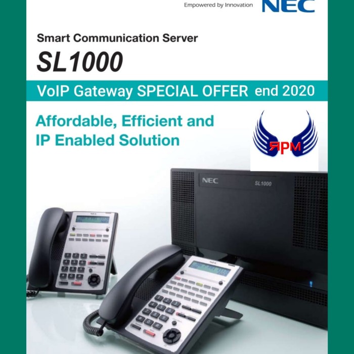 Terbagus Pabx Nec Sl1000