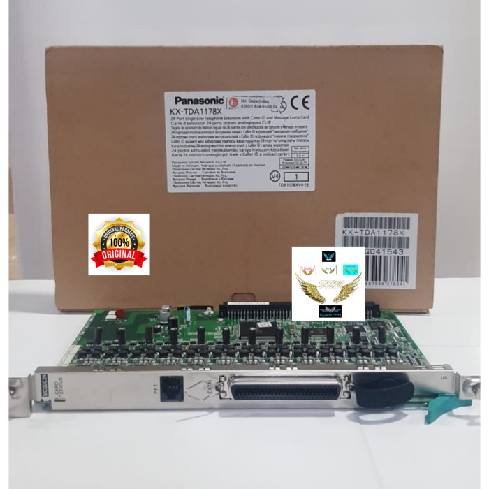 Unik Tda 1178 Card Panasonic Kx Tda 100D Card 24 Ext