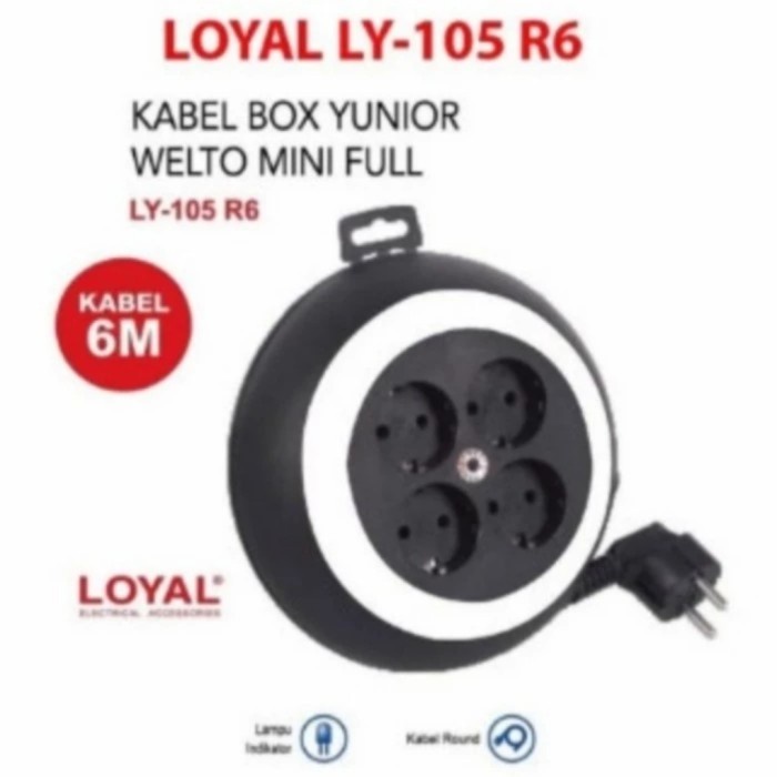 JT READY YUNIOR LY-110 KABEL ROLL 10METER ROLL KABEL KABEL GULUNG 10M TERMINAL