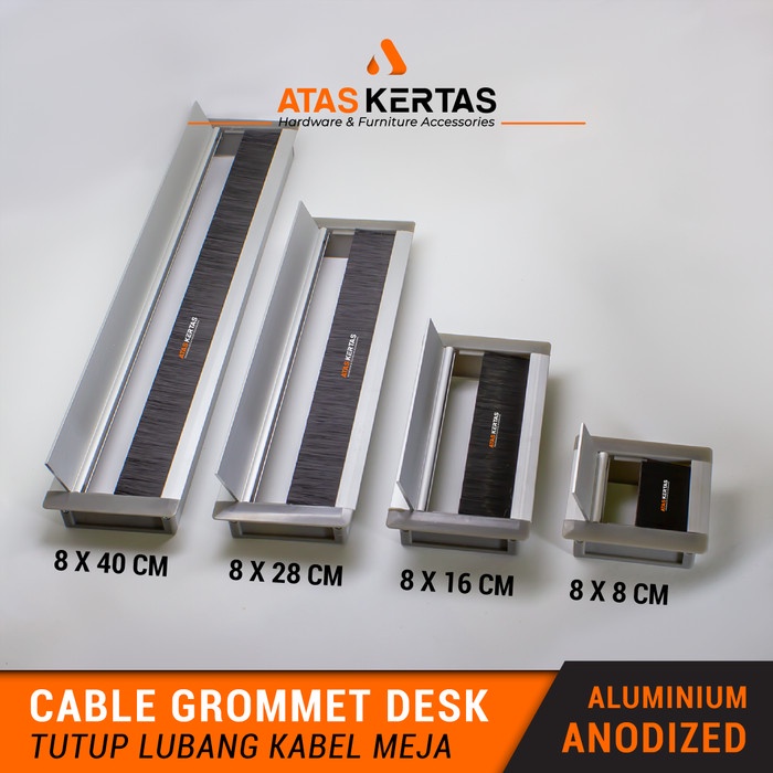JT READY GROMET KABEL MEJA KANTOR KOTAK / TUTUP LUBANG KABEL MEJA