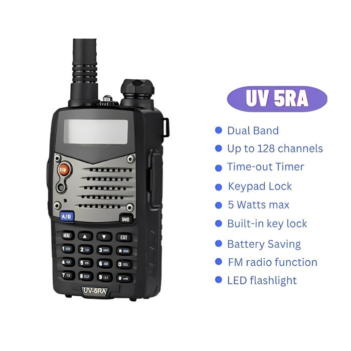 Berkualitas Ht Walkie Talkie Uv5Ra Uv-5Ra Radio Komunikasi Uv5Ra Jarak Jauh 5Km