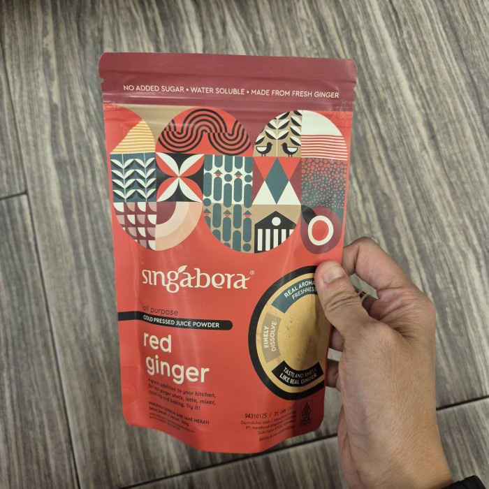 

Singabera RED GINGER minuman serbuk Sari Jahe Merah 100gr