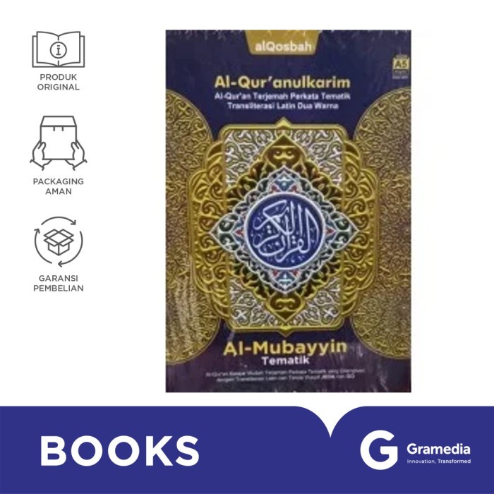 

AL-QUR'AN QOSBAH MUBAYYIN TEMATIK B5 TERLARIS