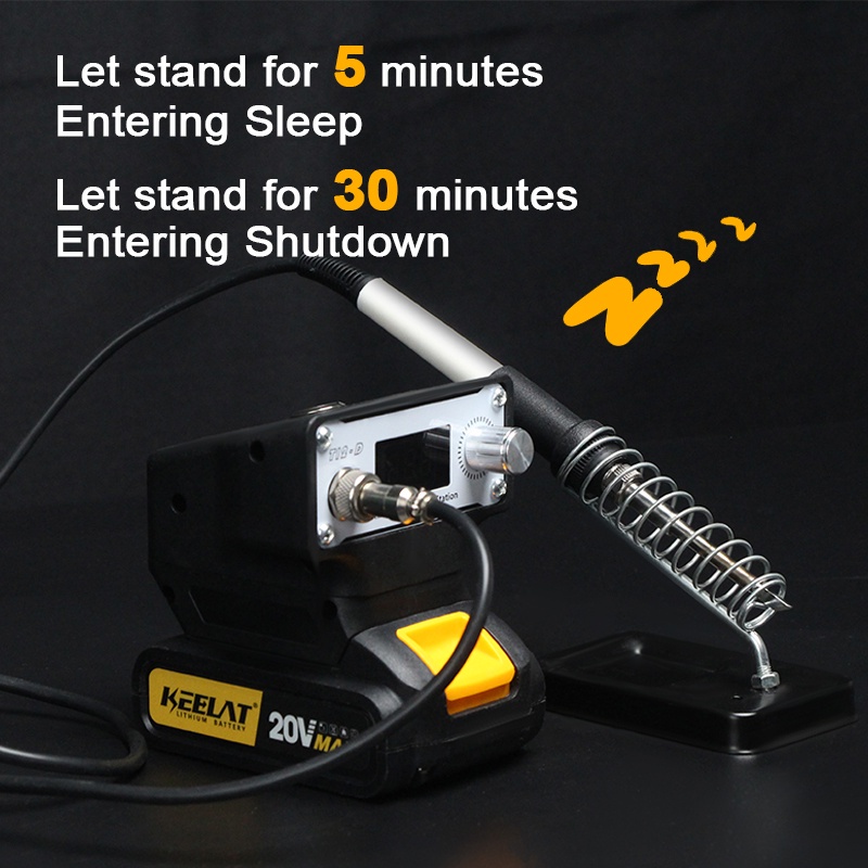 Promo Keelat Solder Listrik 500W 480C Portable Cordless Electric Soldering Iron