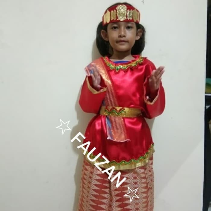 Baju Adat Batak TK // Pakaian Batak anak