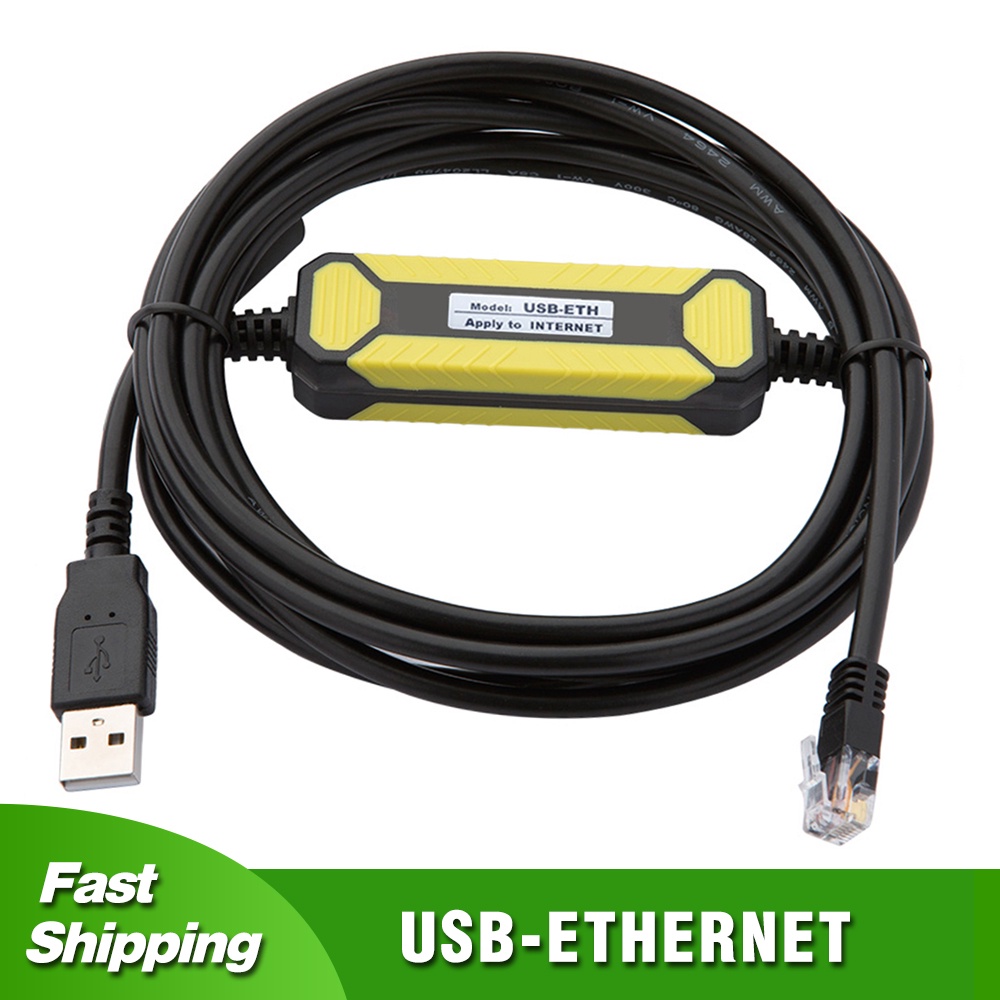 SALE USB-ETH For Siemens S7-200 Smart S7-1200/1500 Series PLC Programming Cable USB Port Convert Eth