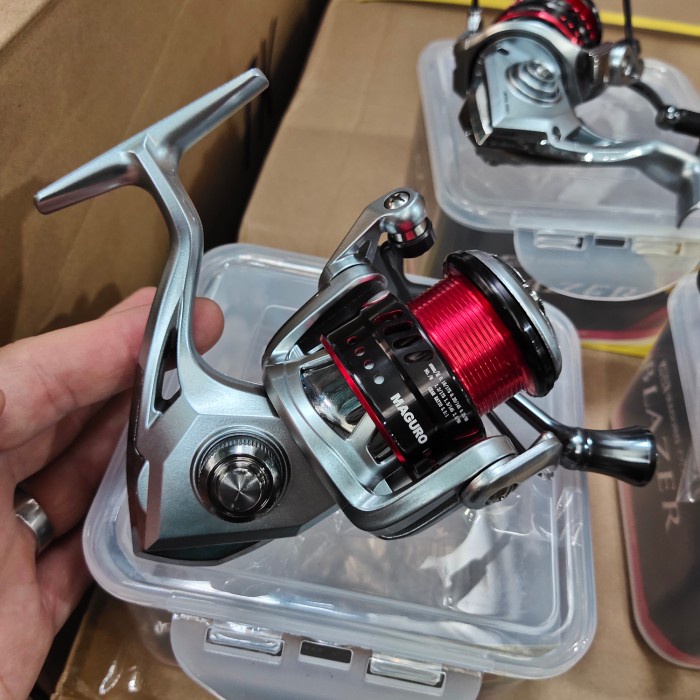 Reel Maguro Blazer Type H High Speed 2000 2500 3000 Power Handel #Gratisongkir