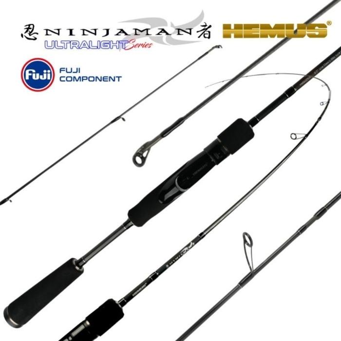 Joran Ul Hemus Ninjaman Carbon - Ring Fuji #Gratisongkir