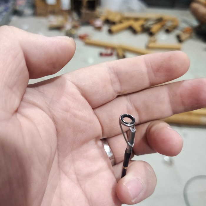 Ujung Joran Saja Solid Carbon Untuk Joran 180 Daido Kenzi #Gratisongkir