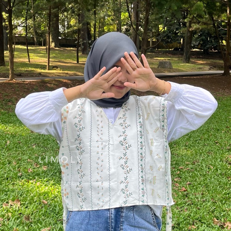 PROMO / Sunny Vest / Vest Batik Wanita / Vest kantor