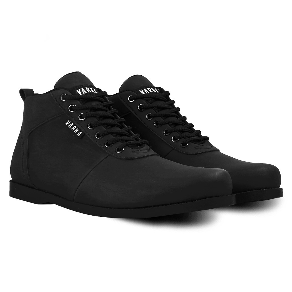 PROMO / Sepatu Casual Pria Terbaru V 42812 Brand Varka Sepatu Boots Kulit Sintetis Kuliah Kerja