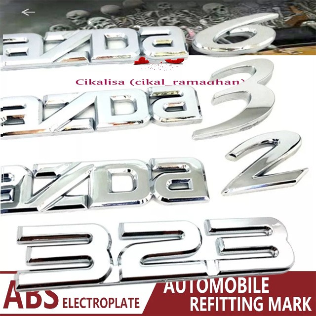 OTOmO- Emblem Mazda 2 - Mazda 3 - Mazda 6