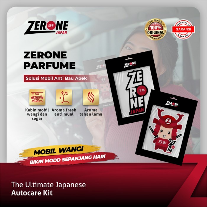 Parfum Kertas Zerone Japan Interior Mobil Banyak Aroma