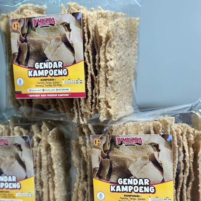 

Kerupuk Gendar Mentah Kampoeng Asli Madiun DAPAT 3 KANTONG (GRADE A) Krupuk